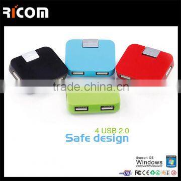 4 Port Square Shape USB HUB,4 Port Square USB HUB,novelty Square Shape Hub--Shenzhen Ricom photo-6
