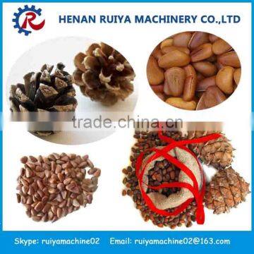 Good Quality pine nut thresher | Pine nut threshing machine