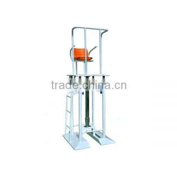 Volleyball equipment height adjustable umpire chair