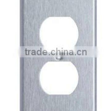 UL listed Duplex Receptacle Stainless Steel wallplates 1 gang ;2 gang;3 gang; 4 gang