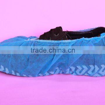 Blue Disposalbe Automatic PE Shoe Cover photo-2