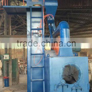 Cylinder grit blasting machines