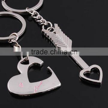 Fashion Valentines Gift/love Zine alloy new designs custom key chain