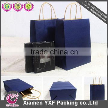 Paper Eurototes Colored dark blue Gift Bags Wholesale