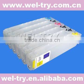 (with pump)refillable ink cartridge for HP designjet T610,T620,T770,T790,T1100,T1200(72)