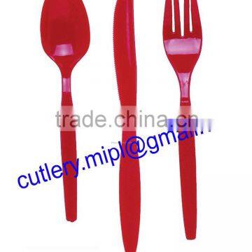 Plastic Disposable Cutlery Spoon / Fork / Knife / Manufacturer / Cutlery for Airline , Hotel , Party photo-4