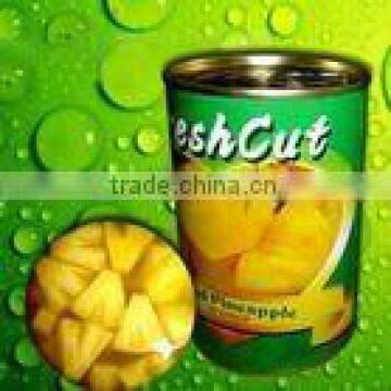 Fresh bulk canned pineapple