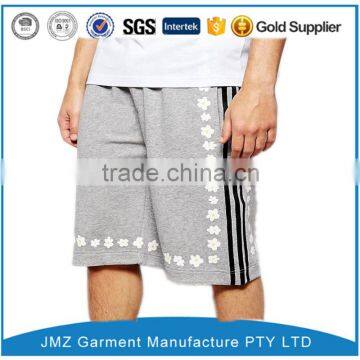 casual style mens long shorts in cotton