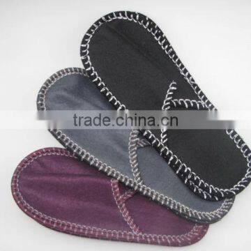 2016 new hotel room colored nonwoven slipper