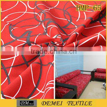 woven pretty printed combed cotton fabric