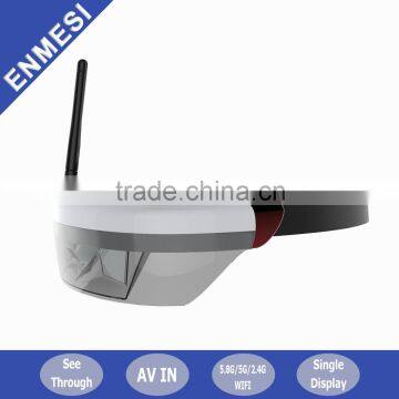 Factory Direct Sales HD Goggles 854x480 FPV Glasses for DJI PHANTOM DRONES Big Drone FPV Video Eyewear Glasses
