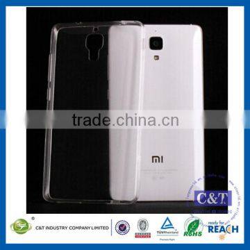 C&T New Product Clear Gel Tpu Mobile Cell Phone Accessory for Xiaomi mi 4 photo-2