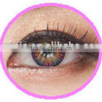 Giselle SW4 pink 3 tone 1 year soft non-prescription Korean wholesale colored contacts