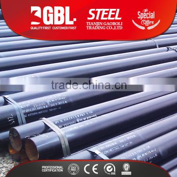 High quality ERW 3 inch black iron pipe prices