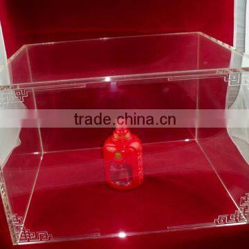 transparent Acrylic wine display box