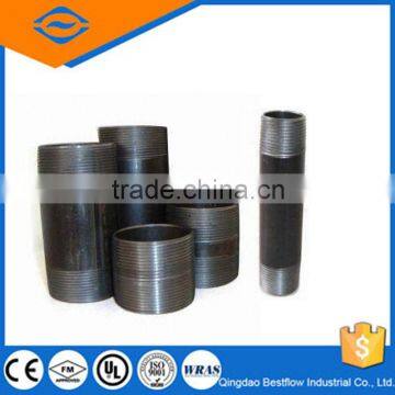 Astm A733 sch40 galvanized steel pipe nipple