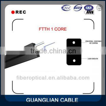2016 hot G657A 1 core drop fiber optic ftth price per meter
