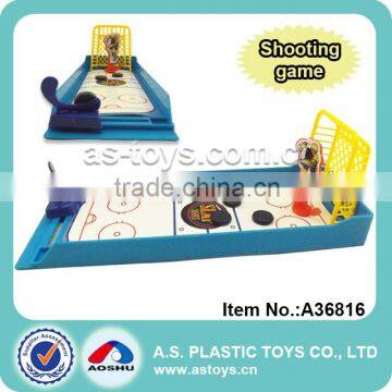 Mini children plastic hockey game