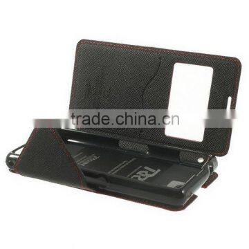 Clear View Leather Case For Samsung Galaxy S6,Wholesale Cell Phone Accessories In China photo-6