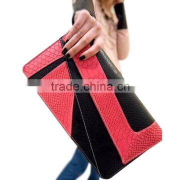 New Hot Serpentine Women Messenger Bags Hit Color Party Bags Tote Designer Handbags Brands Vintage Cover Women Handbag