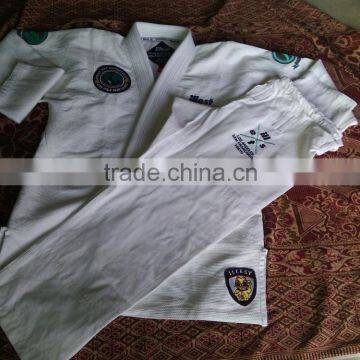 Brazilian jiu jitsu uniform , whole sale jiu jitsu gi kimonos , whits custom design bjj gi