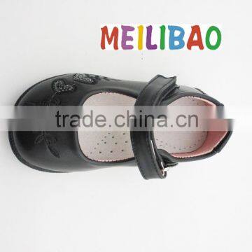 2016 High Quantity Latest Fashion Lace up Leather Shoes Toddler for Kids photo-6