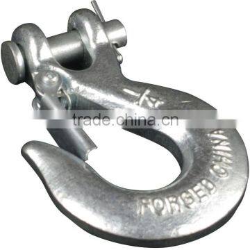 Winch accessories 1/4" hook Trivalent chromium plating white zinc