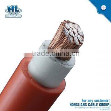 Flexible copper conductor pvc insulation rubber sheath 25mm2 50mm2 welding cable