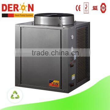 Guangzhou Deron mini air to water heat pump water heater heating systems for sanitary hot water easy installing