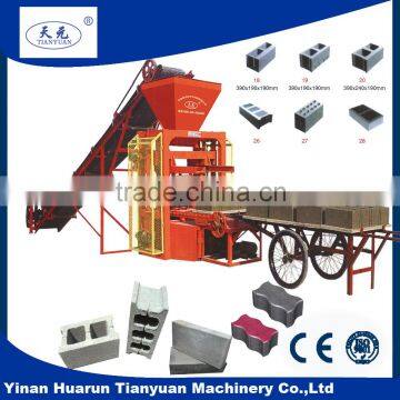 QTJ4-26C manual concrete block making machines small hollow block machine/small hollow block machine