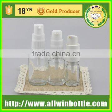 clear glass spray bottle from allwin