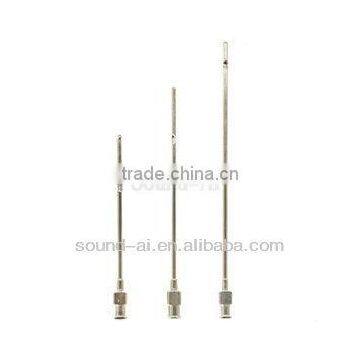 Stainless steel pipe teat cannula