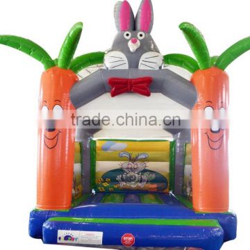 Hot sale mini inflatable rabbit bouncer castle