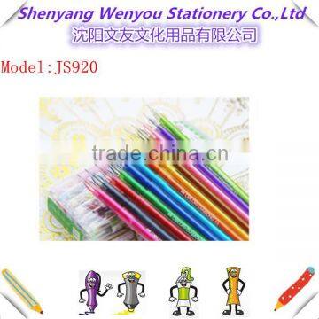 12 Colour Gel Pen Set Diamond Glitter Gel Ink Pen for School Student photo-2