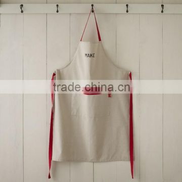 cheap printed cotton kitchen apron hotel receptionist uniforms for dinner