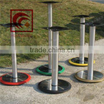Round Metal Table Base, Stainless Steel Table Legs, Table Footings,wholesale Acrylic Furniture Legs,heavy Duty Table Base photo-2