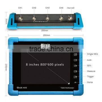 Digital Tablet Oscilloscope TO1104 100 MHz 4CH 28Mpts With Battery and Belt Bring You New Oscilloscope Experience