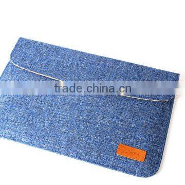 SIKAI Upgraded Jeans Pattern Durable Sleeve Bag Cover for Most 13 inch laptop Notebook for Mackbook for Ultrabook with Customize
