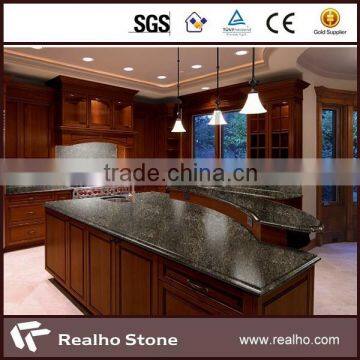 grade A quality butterfly blue granite bar tops