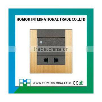 1 Socket Types of Electrical Switches With Neon photo-5