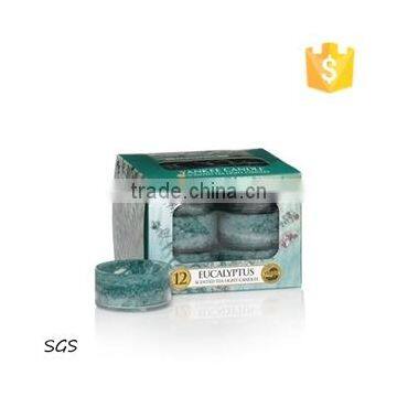 Exquisite Scented Pure Soy Tea Light Candle with box