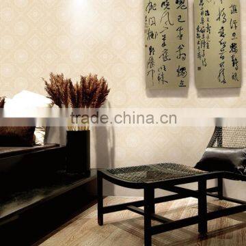 solid color chinese style wallpaper for corridor