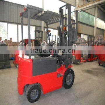 china cheap 4wheels 1.5ton electric forklift truck