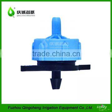 1/4" Barbed Take Apart Pressure Compensation Dripper Drip Irrigation Emitter Dripper 8L/h Watering Devices photo-2