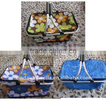 supermarket fold Shopping Basket with dubble screw