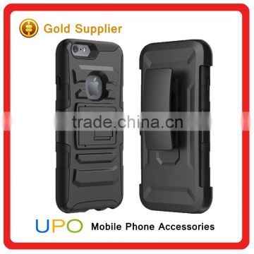 Armor Kickstand Hybrid Holster Combo Case Mobile Back Covers for iphone 6s