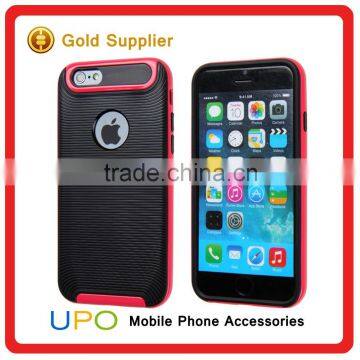 [UPO] 2016 Newest Dual Layer Hybrid Hard Plastic PC TPU Armor Cool Phone Cases for iPhone 6