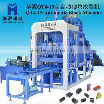 QT6-15 Fully Automatic Block Machine Price, Interlock Concrete Block Machine,Cement Brick Making Machine