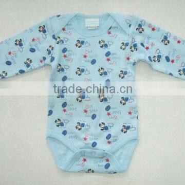 customer design long sleeve baby rompers wholesale /baby clothes