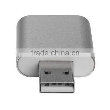 New Aluminum Alloy 3.0 USB Sound Card Headphones 3.5mm Jack Converter photo-6